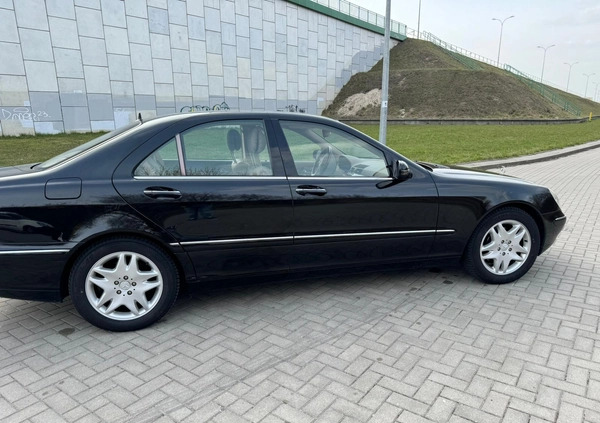 Mercedes-Benz Klasa S cena 34900 przebieg: 162000, rok produkcji 2000 z Białystok małe 781